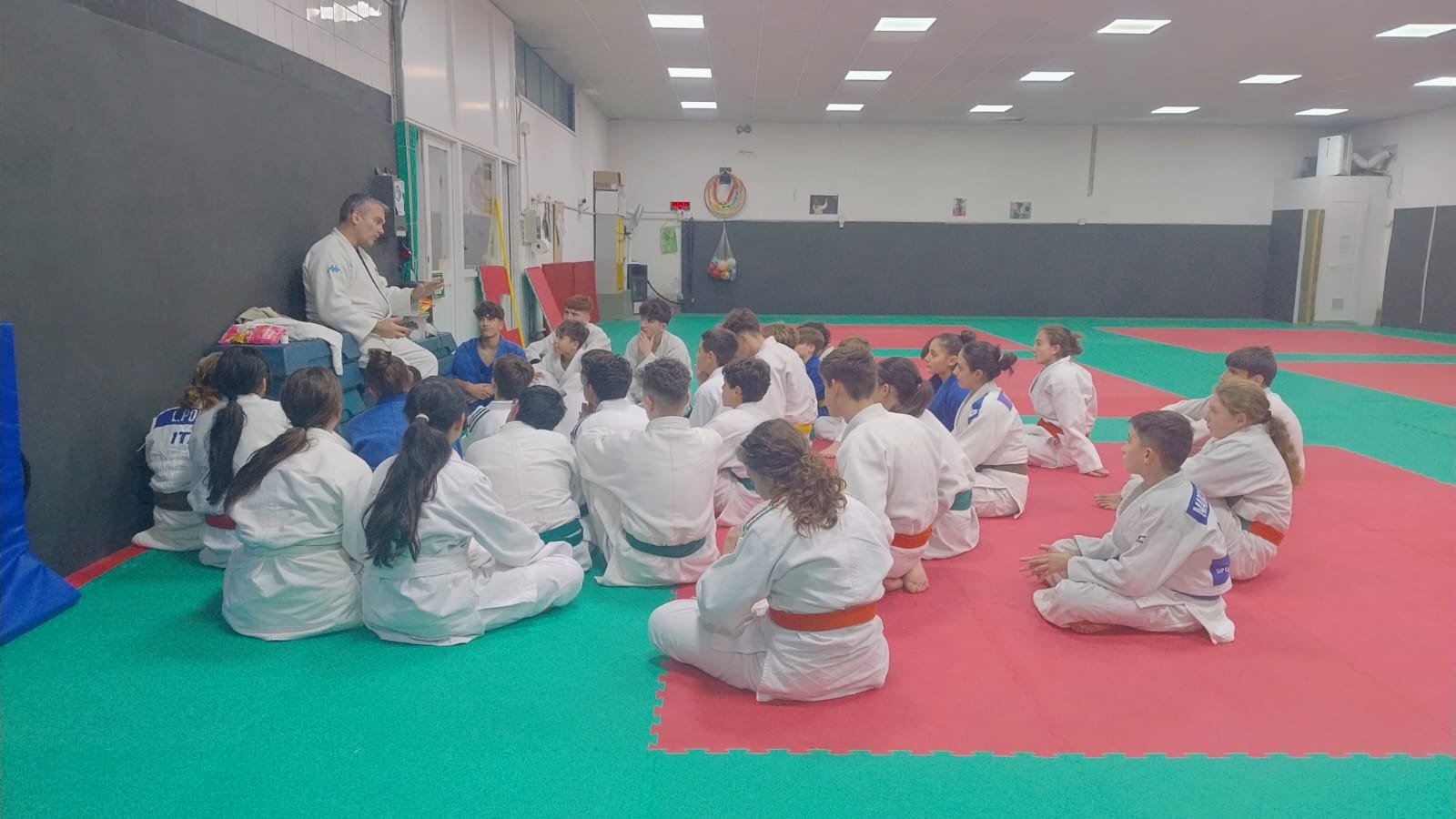 Atleti di Judo in gara