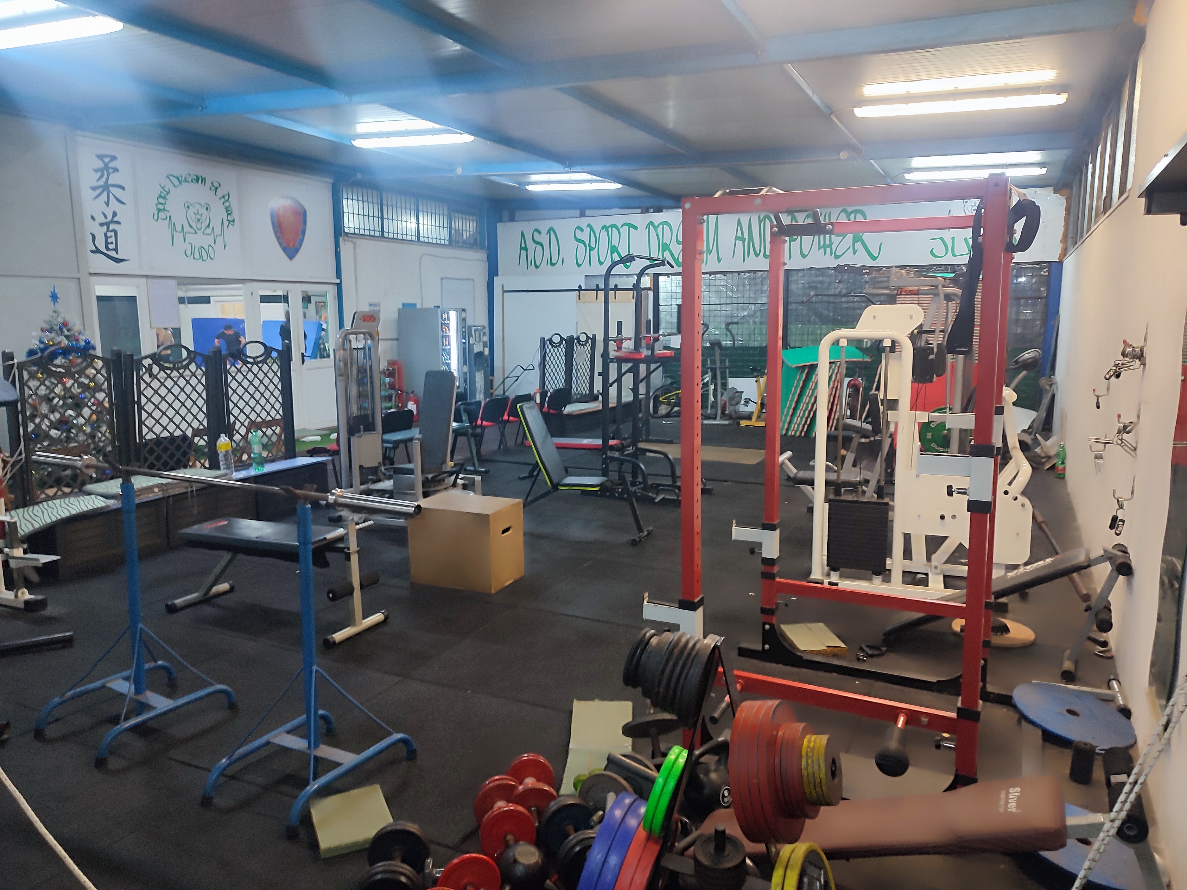 Sala pesi della palestra